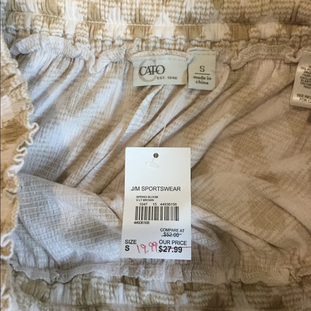 CATO drawstring skirt NWT - Picture 2 of 3